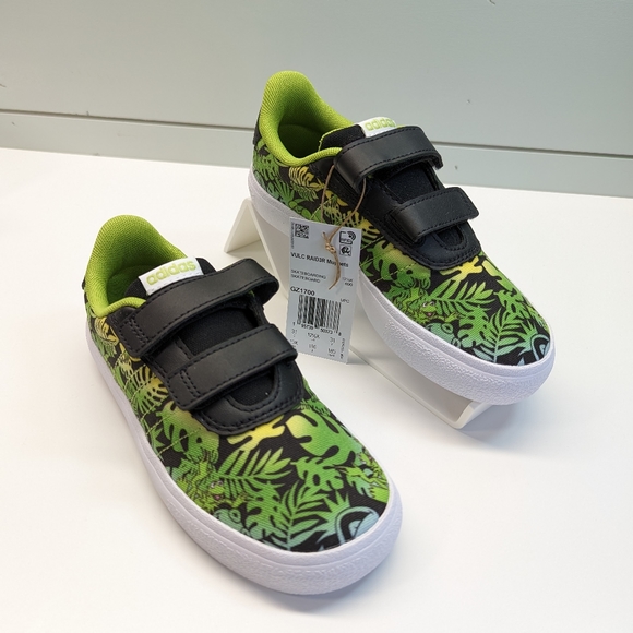 13K Adidas The Muppets Vulc Raid3r Slip-On Kermit The Frog GZ1700 Kids sneakers - Picture 1 of 8